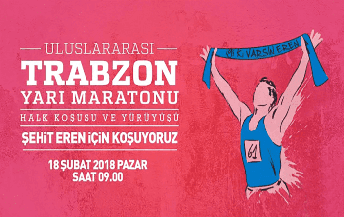 Trabzon'da Şehit Eren Bülbül Koşusu